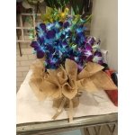 10 Orchids in Vase
