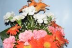 Colorful Mixed Flowers Basket - Image 5