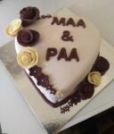 Fondant Heart Cake
