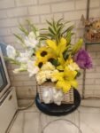 Mixed Flowers Baskets - Image 2