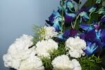 Orchids and Carnations Basket - Image 3