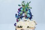 Orchids and Daisies Basket - Image 2