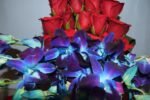 Orchids and Roses Basket - Image 3
