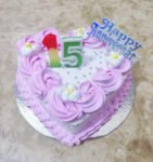 Pineapple Heart Cake