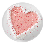 Red Velvet Heart Cake