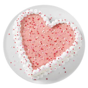 Red Velvet Heart Cake