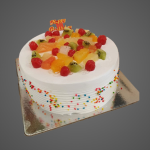 Round Fruit Cake