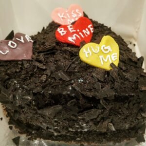 Special Heart Chocolate Cake