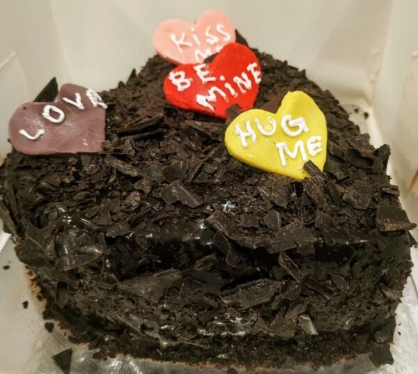 Special Heart Chocolate Cake