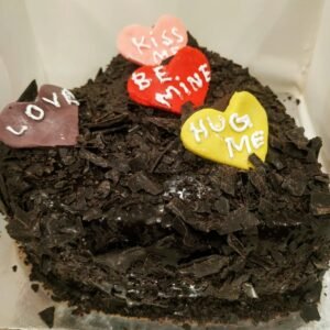 Special Heart Chocolate Cake