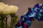 White Roses and Orchids Vase Arrangement - Image 5