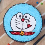 Doraemon Round Cake