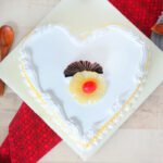 Pineapple Heart Cake