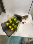 12 Yellow Roses Bunch