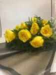 12 Yellow Roses Bunch - Image 3
