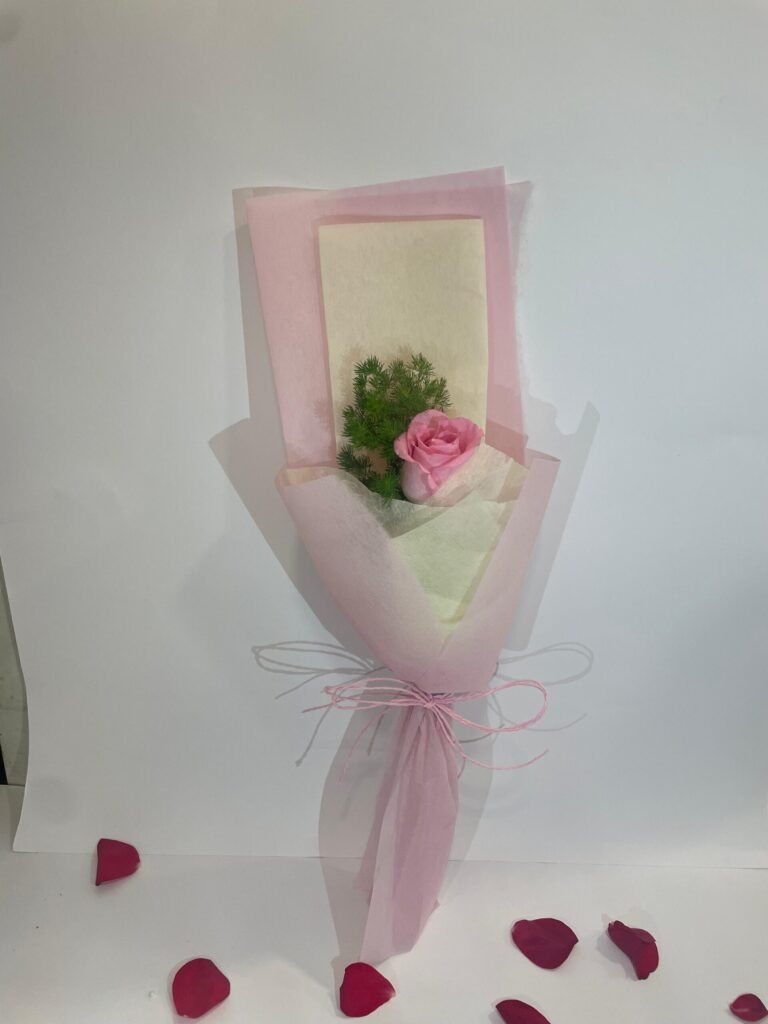 Single Pink Rose