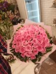 60 Pink Roses Bouquet