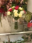 Roses and Carnations in Vase