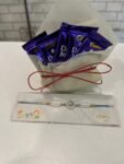 Rakhi with 5 Cadbury Dairy Milk