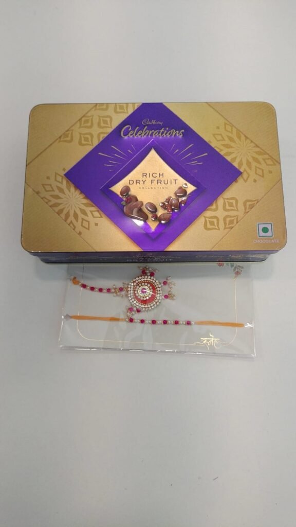 Bhaiya Bhabhi Rakhi and Cadbury Celebrations Box