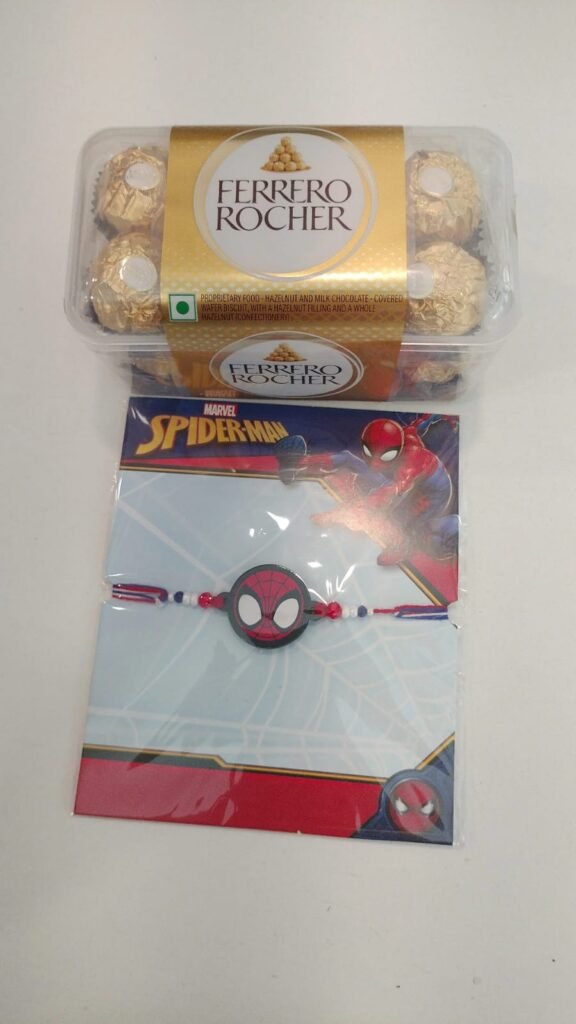 Kid's Rakhi and Ferrero Rocher's Box