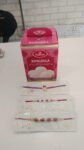 3 Rakhi and Haldiram's Rasgulla Box